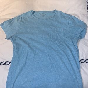 J. Crew Mercantile Slim Blue T shirt